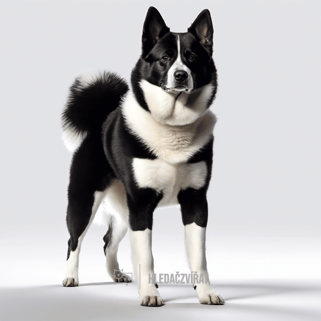 Karelský medvědí pes, Karjalankarhukoira, Karelian Bear Dog , skupina: Špicové a tzv. primitivní plemena